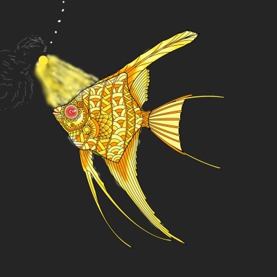 gold fish | nks | Digital Drawing | PENUP