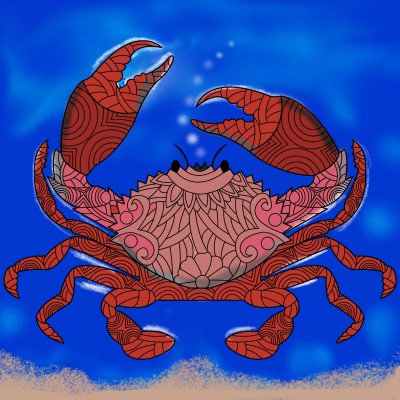 Sand crab  | Chris | Digital Drawing | PENUP