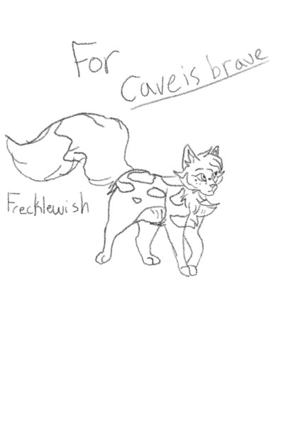Warrior cats for Caveisbrave! (Frecklewish) | ItsWaffle | Digital Drawing | PENUP