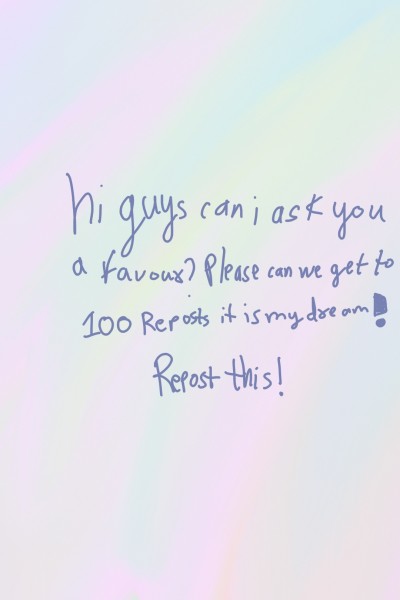 please can we get to 100 reposts? | bubbly | Digital Drawing | PENUP