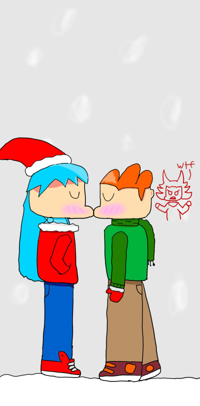 Lovely couple in the snow | Bl4sted_B4st4rd | Digital Drawing | PENUP