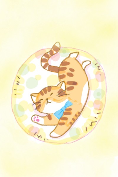 kitty sleeps  | rikagmw | Digital Drawing | PENUP