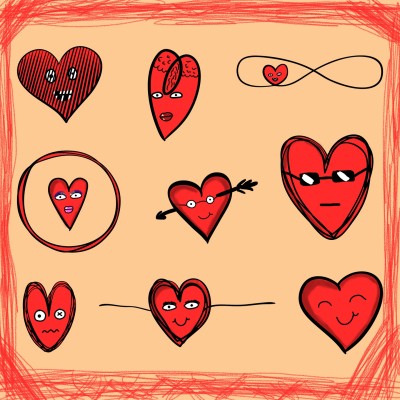 Hearts | Ale | Digital Drawing | PENUP