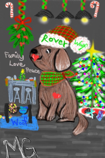 Rover's Christmas  | Meglaz22 | Digital Drawing | PENUP