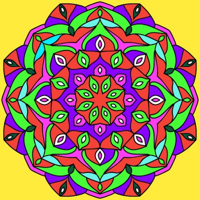 color flower  | loantran | Digital Drawing | PENUP