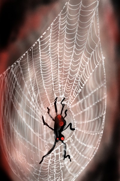 SPIDER BLACK WIDOW  | Barbra | Digital Drawing | PENUP