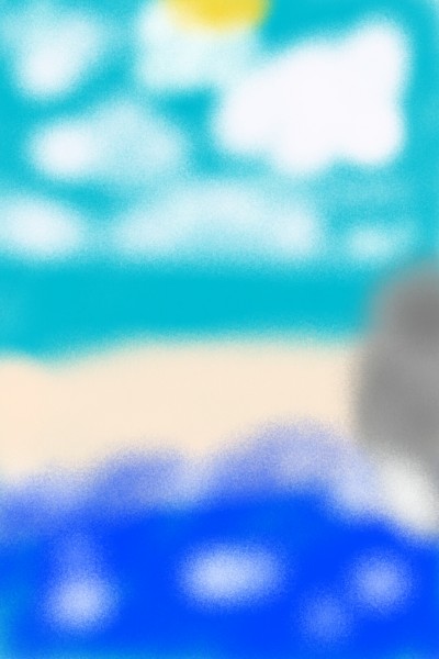 beach  | kimely | Digital Drawing | PENUP