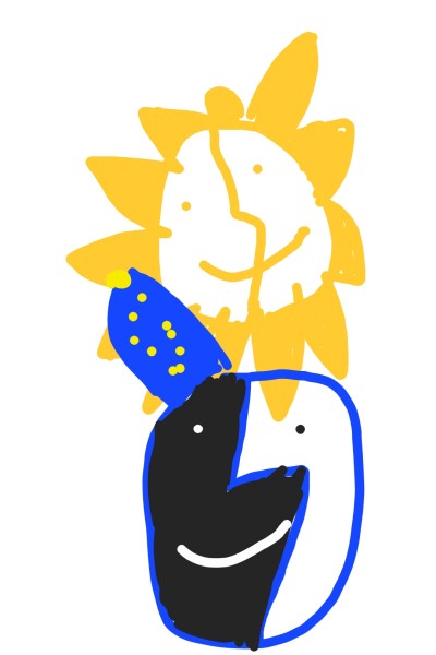 sunny and moony ❤️ | Kitty_hala | Digital Drawing | PENUP