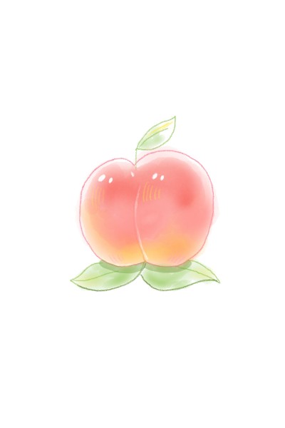 복숭아 | cherry | Digital Drawing | PENUP