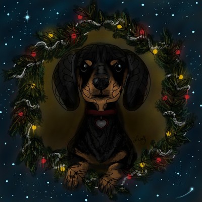 Dolly the Dachshund  | LisaBme | Digital Drawing | PENUP