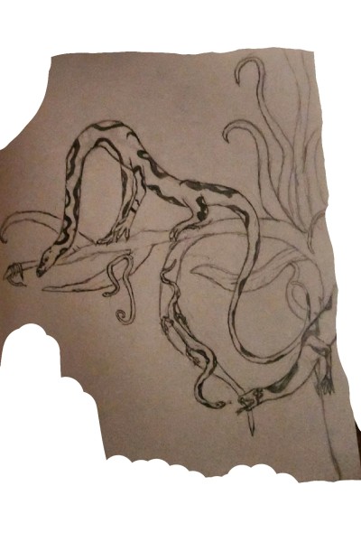Old snake dragon drawing | ArabellaMeyer | Digital Drawing | PENUP