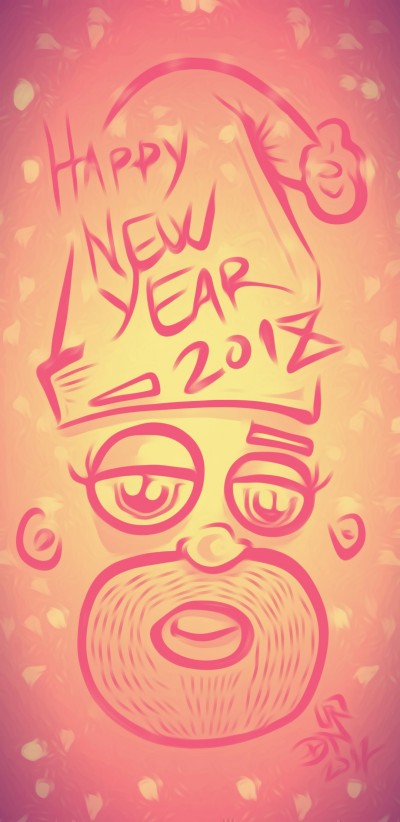 HAPPY NEW YEAR 2018 by nikolass  | nikolass83 | Digital Drawing | PENUP