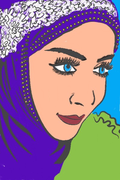 Hijab | Gihan | Digital Drawing | PENUP