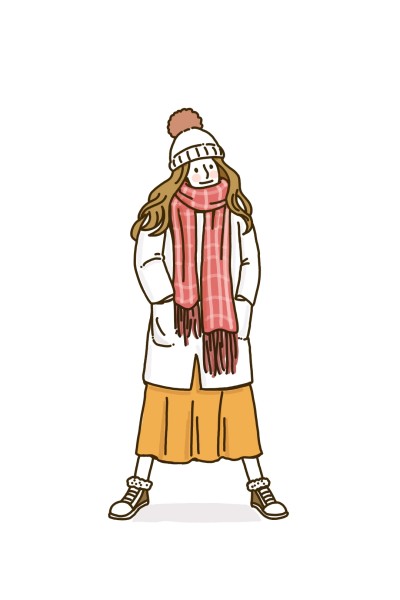 추운날씨엔 목도리가 최고 | yoonjungsun | Digital Drawing | PENUP