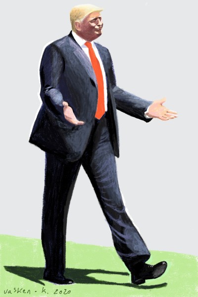 President Sir Donald Trump . | waskenkaralian | Digital Drawing | PENUP