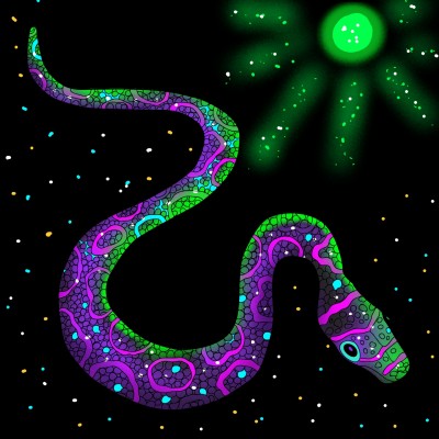 sparkly snake | zuz | Digital Drawing | PENUP