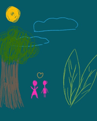 Boy+girl+nature= love  | Mady | Digital Drawing | PENUP