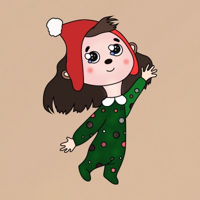 크리스마스 잠옷파티 | yoonjungsun | Digital Drawing | PENUP