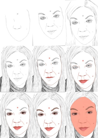 How I Drew Millie Hart Part 1 | MissyJ | Digital Drawing | PENUP
