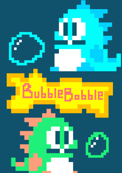 Bubble Bobble | OfficialCat | Digital Drawing | PENUP