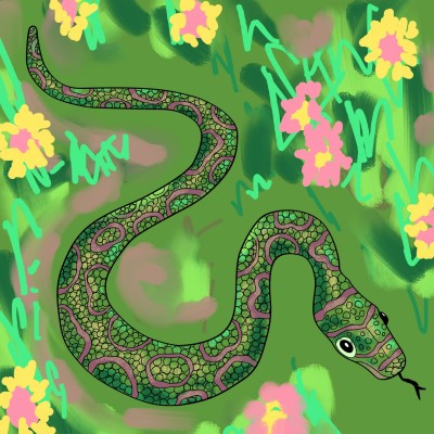 serpent  | fudji | Digital Drawing | PENUP