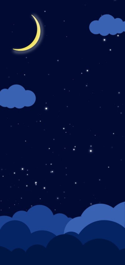Midnight sky  | FahadBelaly | Digital Drawing | PENUP