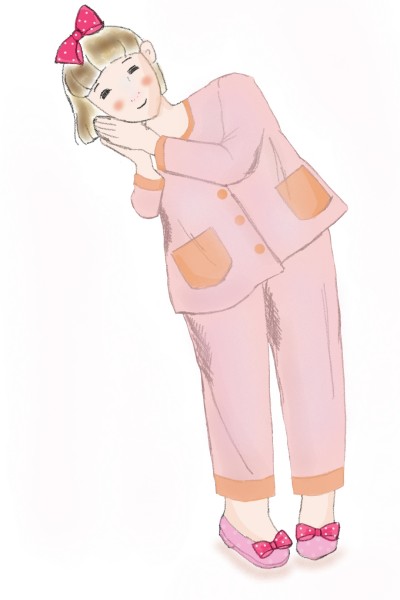 핑크 파자마 잠옷으로 숙면을.... | yoonjungsun | Digital Drawing | PENUP