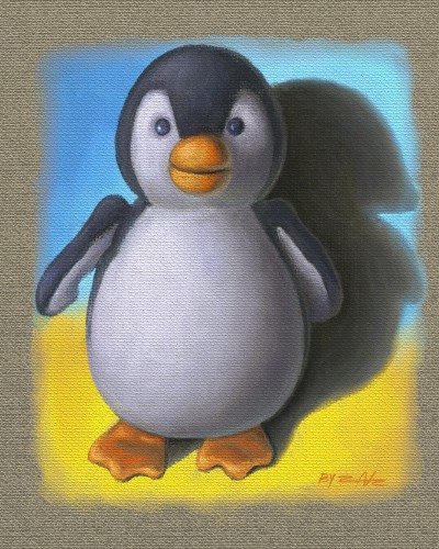 Penguin Plush | zak | Digital Drawing | PENUP