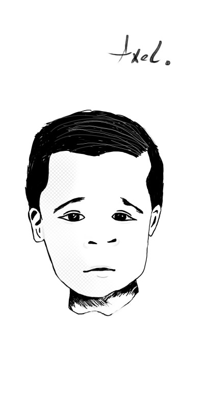 Son, at two yrs old. | Lhdz17 | Digital Drawing | PENUP