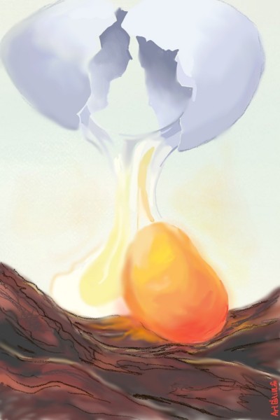 Eggzactly ... | ArtNstillLife | Digital Drawing | PENUP