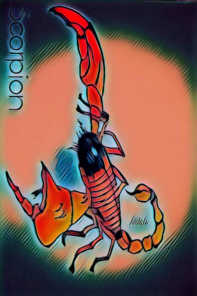 Scorpion ♡ Zodiac sign  | krish | Digital Drawing | PENUP