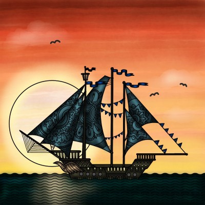 Ship ahoy | JammyC | Digital Drawing | PENUP
