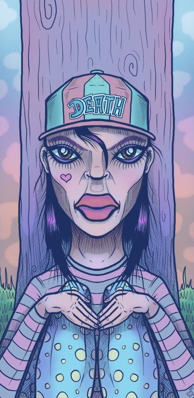 dead girl from future by nikolass | nikolass83 | Digital Drawing | PENUP