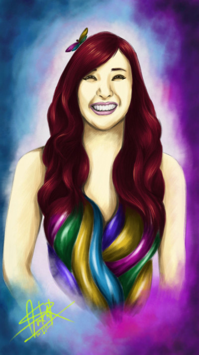 Colourful_Tiffany | FirstNote4 | Digital Drawing | PENUP