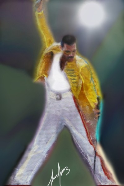 Freddie Mercury | cesar | Digital Drawing | PENUP