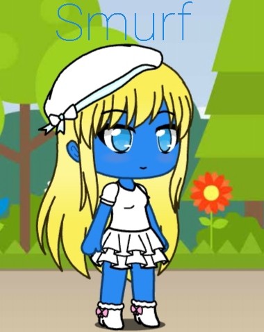 Smurf | Animegirl | Digital Drawing | PENUP