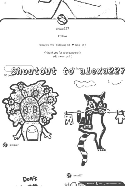 @alexa227 thx for always liking my post  | itsL | Digital Drawing | PENUP