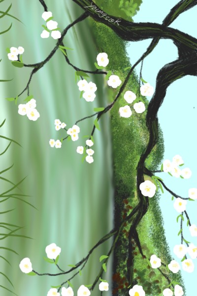 53. 벚꽃 cherry blossom | youngsook | Digital Drawing | PENUP