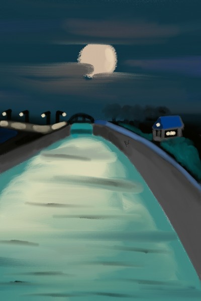 night river | revkaa_ | Digital Drawing | PENUP