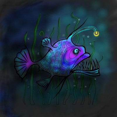 Angler fish | ppnew | Digital Drawing | PENUP