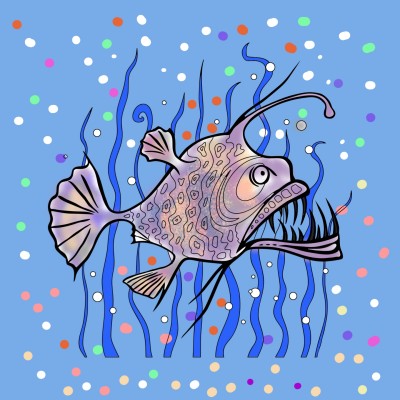 Terror Fish | RAVI | Digital Drawing | PENUP