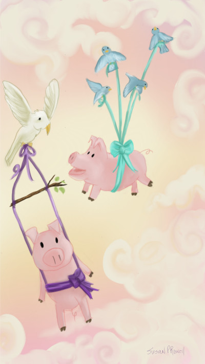 if pigs could fly | SPR | Digital Drawing | PENUP