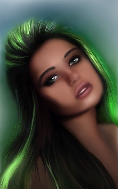 Green with Envy | SummerKaz | Digital Drawing | PENUP