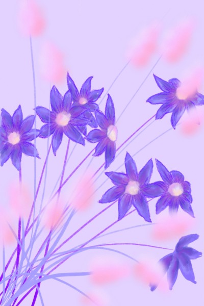 field flowers | Damirijana | Digital Drawing | PENUP