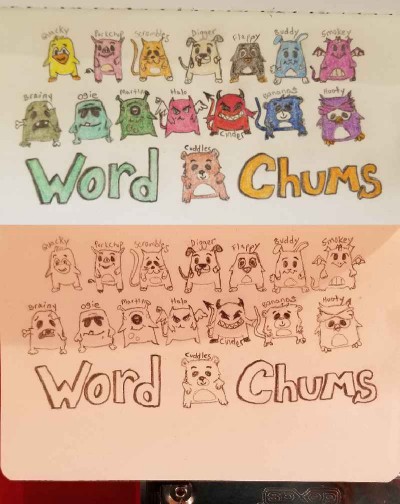 Word Chums | TexasGal | Digital Drawing | PENUP