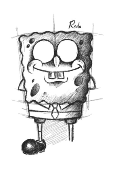 Sponge Bob (shud I finish him) | Zany.Brain | Digital Drawing | PENUP
