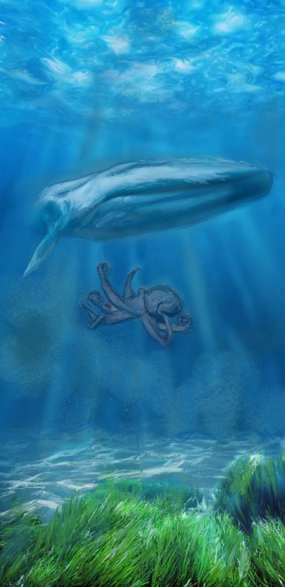 Under the sea | Tek | Digital Drawing | PENUP