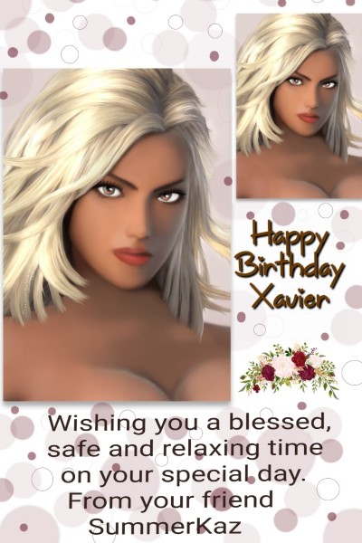 Happy Birthday Xavier #5 | SummerKaz | Digital Drawing | PENUP