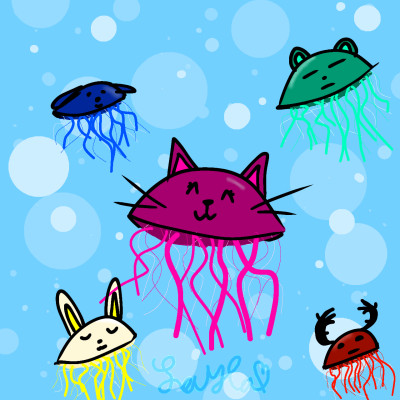 Animal jellys | Ukalaylay | Digital Drawing | PENUP