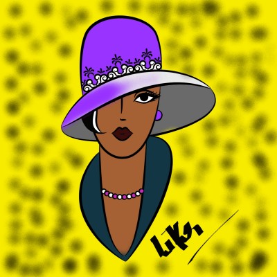 Stylish Lady | Lika | Digital Drawing | PENUP
